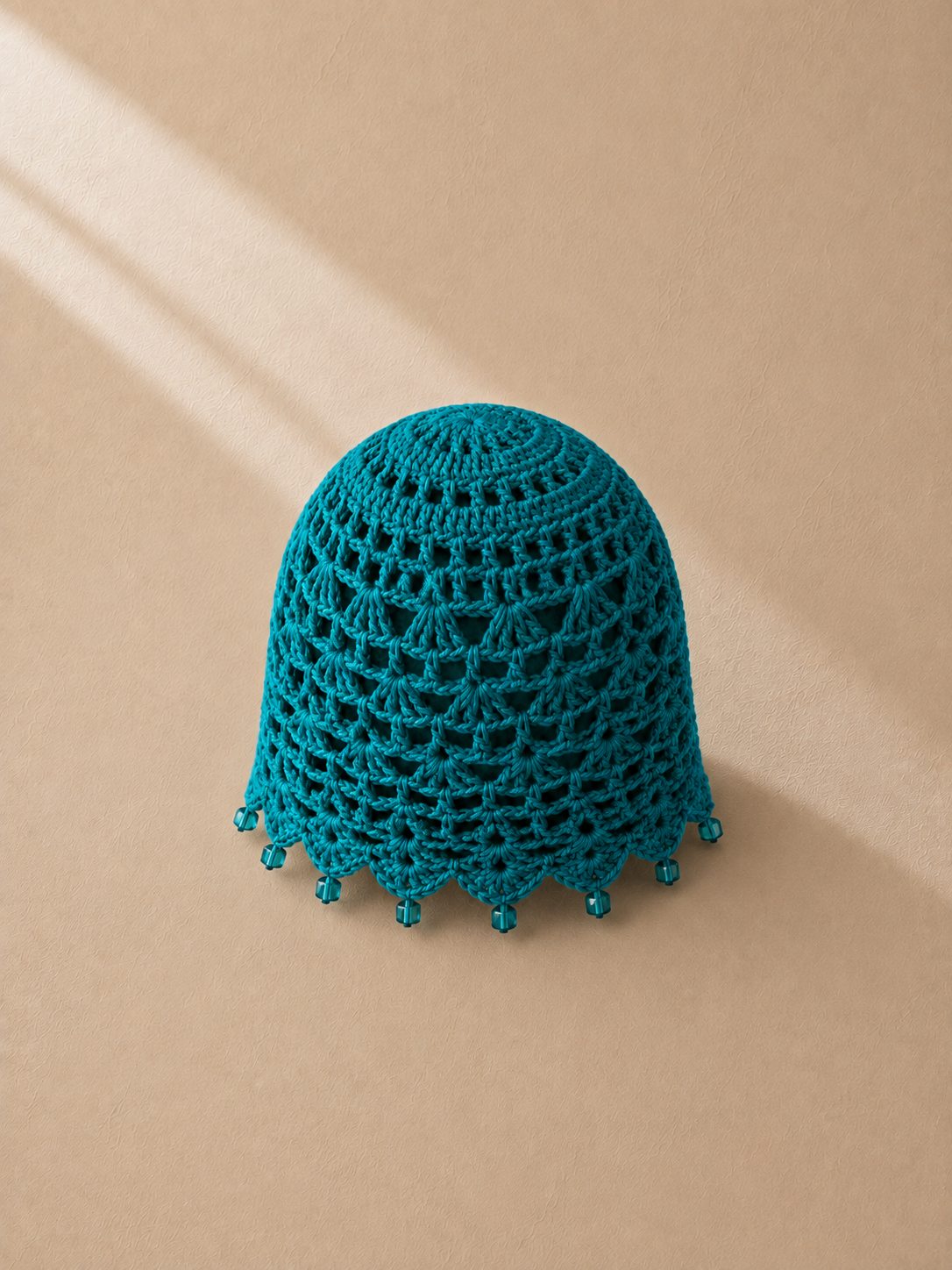 Iris Hat with Beads/Sequins