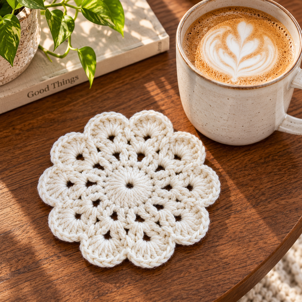 Crochet Coasters Set