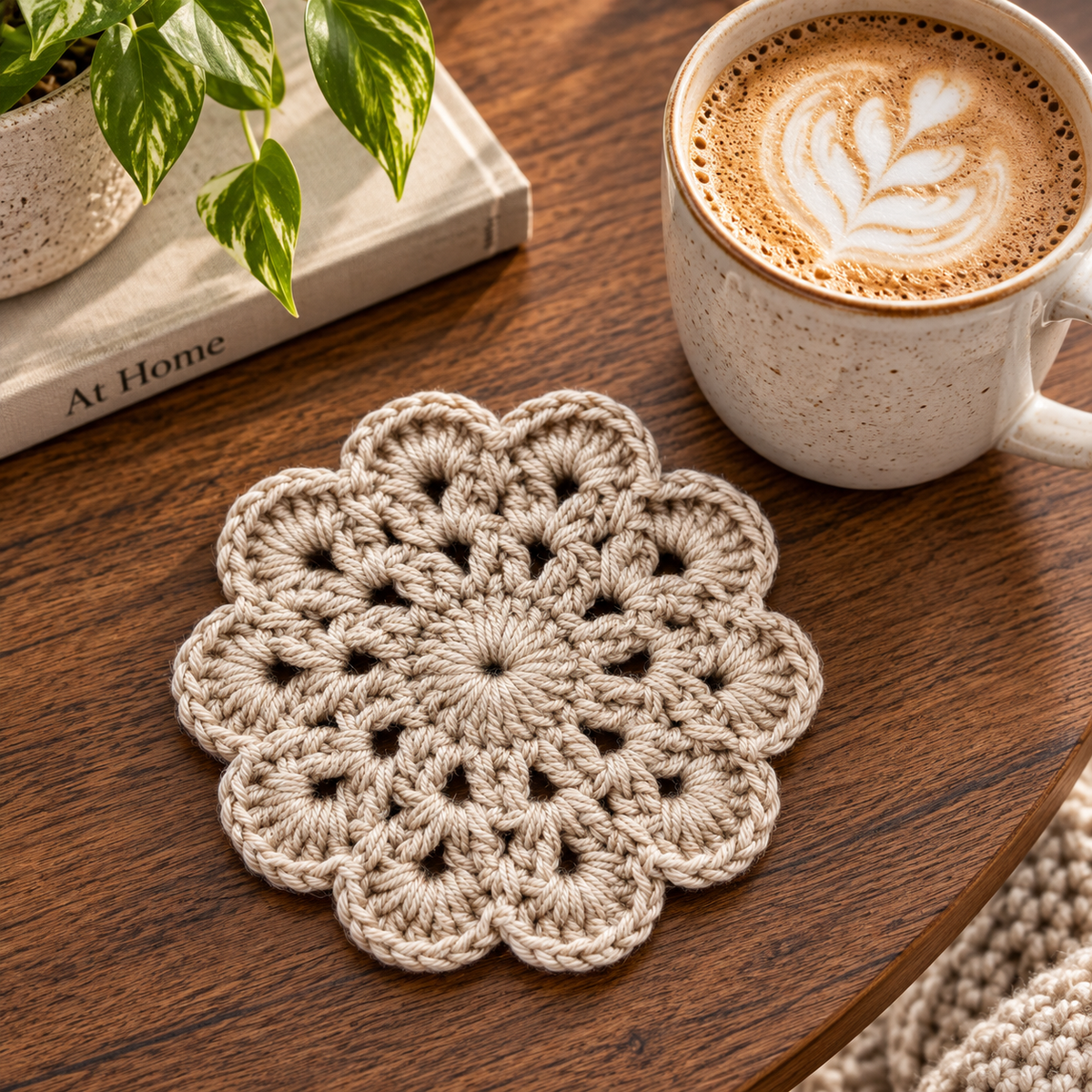 Crochet Coasters Set