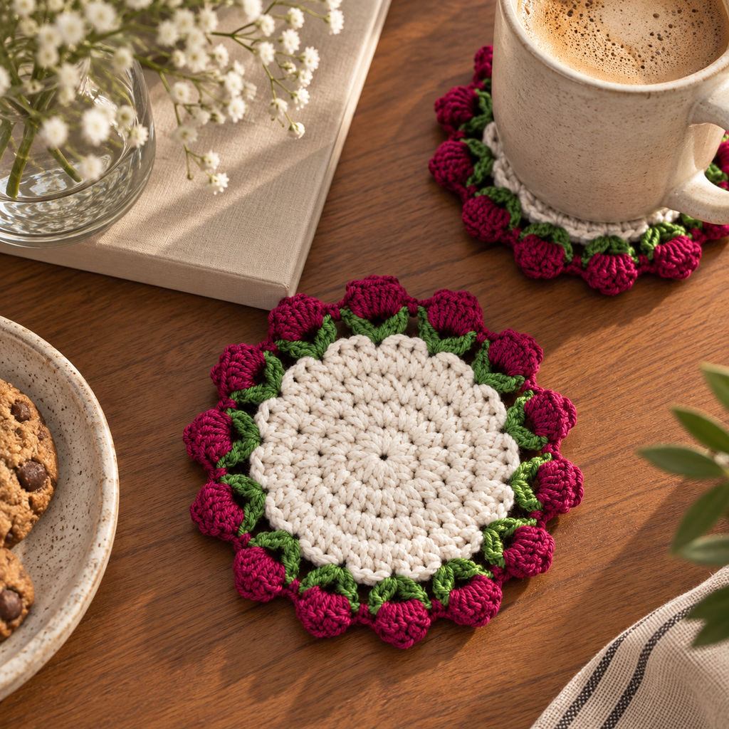Crochet Coasters Set