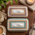 Crochet Tissue Cover MultiColour